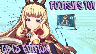 Granblue Fantasy Versus An alchemists guide to footsies Advanced [upl. by Neicul]