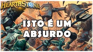 HEARTHSTONE  ISTO É UM ABSURDO STANDARD QUEST WARRIOR [upl. by Karsten617]