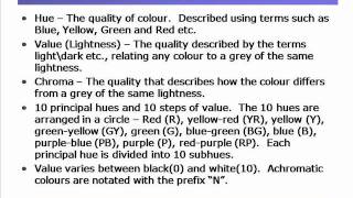 Munsell colour system [upl. by Akili471]