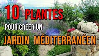 JARDIN MÉDITERRANÉEN  10 Plantes à Absolument Avoir  Quelles Plantes Choisir  Résistants au Froid [upl. by Nahta]