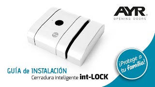 Guía de instalación y uso Cerradura electrónica invisible intLOCK [upl. by Yoshiko]