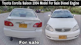 Toyota corolla Saloon 2004 Model for sale in pakistan used car [upl. by Nereil]