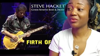 WAIT a DAMN Min 🤯 Steve Hackett  Firth of Fifth  reaction [upl. by Kirwin]