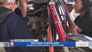 Motogo Cleveland helps build confidence as students build motorcycles [upl. by Adelaida]