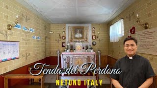 Fr Jason Laguerta  Tenda del Perdono Tent of Pardon Nettuno Italy [upl. by Yvaht]