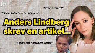 Aftonbladets Anders Lindberg skrev en artikel [upl. by Aimet864]