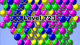 Bubble shooter game  Full level 723 [upl. by Ennovyhc]