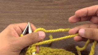 How to Knit Adding a New Ball of Yarn [upl. by Dnalyr]