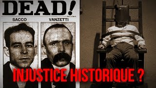 Le plus grand SCANDALE JUDICIAIRE de l’histoire américaine  L’affaire Sacco amp Vanzetti QdH64 [upl. by Odnama]