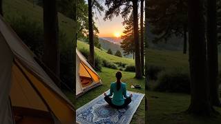 Meditation in nature meditation relaxing zen yoga relaxation meditating shorts youtubeshorts [upl. by Wakerly]