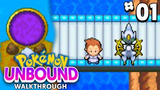 Pokemon Unbound Walkthrough Ep 01  ARCEUS and HOOPA [upl. by Adiaj356]