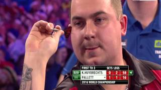 World Darts Champs  Day 2 roundup [upl. by Esekram]