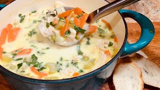 ألذ شوربه دجاج انجليزي تشكين سوب شوربه لشتاء دافي The ULTIMATE CHICKEN POT PIE SOUP Natashas Kitchen [upl. by Nillok469]