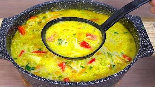 Best cold soup Instantly relieves flu symptoms such as cough or sore throat Grandmas recipe [upl. by Felton]