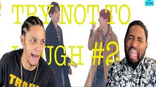 BTS TRY NOT TO LAUGH CHALLENGE 2Reaction [upl. by Raymonds]