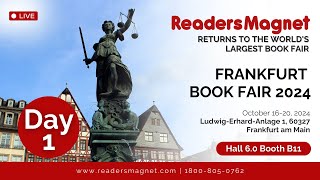 ReadersMagnet LIVE Opening Day at Frankfurt Book Fair 2024 [upl. by Rechaba]