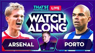 ARSENAL vs PORTO LIVE with Mark Goldbridge [upl. by Nnahs]