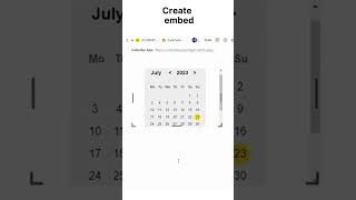 How to add calendar widget in Notion [upl. by Sigfrid]