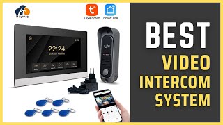 Best Video Intercom System  1080P home intercom system 7” IPS screen Video Intercom System Review [upl. by Ahtnicaj]