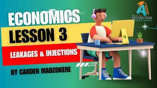 Lesson 3 Leakages and Injections TDBS Economics Grade 12 by Carden Madzokere circularflowofincome [upl. by Nicholle]