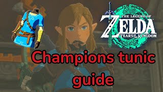 Unlocking the champion leathers in Zelda tears of the kingdom [upl. by Desberg215]