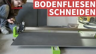 ✅ Bodenfliesen aus Feinsteinzeug schneiden Was geht und was nicht [upl. by Barden891]