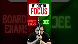 Board Exams or JEE Where to Focus🤔🤔jee jee2025 iit iitjee boardexam cbse focus boards [upl. by Odicalp]