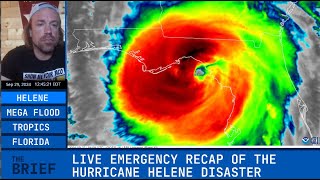 LIVE EMERGENCY UPDATE ON THE HURRICANE HELENE MEGA FLOOD DISASTER [upl. by Lovell116]