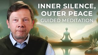 Embracing Stillness in the Digital Age  A Guided Meditation with Eckhart Tolle [upl. by Runkel]