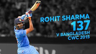 Rohit Sharma’s masterclass puts India in semis  CWC 2015 [upl. by Roskes]