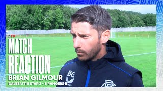 REACTION  Brian Gilmour  Dalbeattie Star 2  5 Rangers B [upl. by Llerred]