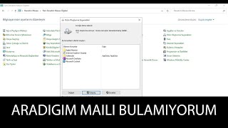 Outlook Mail Bulamama Sorunu  Mail Arama Problemi [upl. by Javler653]