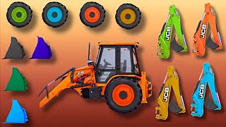 Guess the Theme Challenge JCB Tractor Edition 🚜Test your knowledge and guess the themes correctly [upl. by Eneladgam]