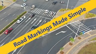 Road Markings Made Simple  Driving Lesson on Road Markings  DTC Driving Test UK  DMV Driving [upl. by Saalocin]