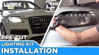 How to install a Laminx precut headlight film cover kit [upl. by Alat62]