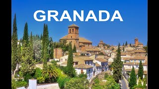 Granada Sehenswürdigkeiten – Andalusien – Spanien  Andalusia Sightseeing  Spain [upl. by Ecinev878]