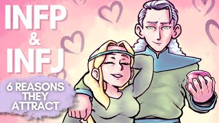 INFP and INFJ in Love 6 Reasons Why They Attract [upl. by Areek599]