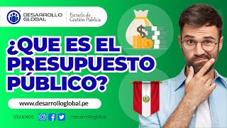 ¿Qué es el Presupuesto Público [upl. by Cenac]