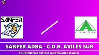 JUNIOR MASC 1ª SANFER ADBA  AVILES SUR  J5  09112024 [upl. by Goss]