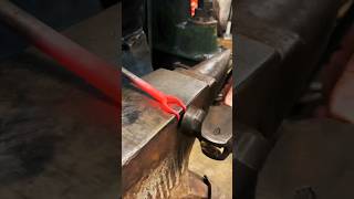 Blacksmith forging fire tools blacksmith makingvideos shortswithcamilla [upl. by Amora828]