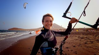 Kitesurfing Paradise in El Medano Tenerife [upl. by Eleik]