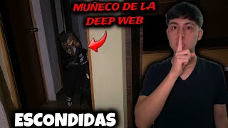 JUGAMOS A LAS ESCONDIDAS CON EL MUÑECO DE LA DEEP WEB Y ALGO PARANORMAL PASO… 😨 [upl. by Engelhart]