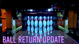 Lego Bowling Update Ball Return Test amp Reveal bowling lego legobuild [upl. by Nadoj548]