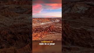 Driest place in the world  Atacama Desert [upl. by Jed]