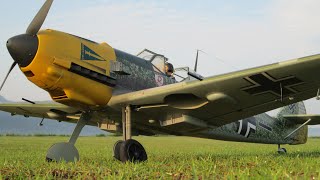 Bf109E RC airplane built from Brian Taylor plansPart 2 [upl. by Oinota683]