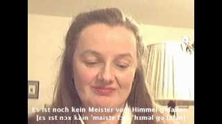 German idioms Es ist noch kein Meister vom Himmel gefallen  Learn German easily [upl. by Anaic560]