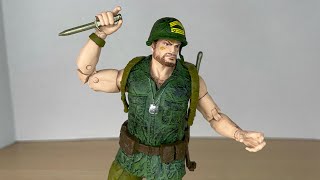 McFarlane DC Multiverse Collector Edition SGT Rock Action Figure Review [upl. by Cordeelia]