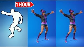 FORTNITE PUMPERNICKEL EMOTE 1 HOUR [upl. by Farlay]