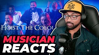 Musician Reacts to VoicePlay  Hoist the Colours Acapella  VoicePlay ft Jose Rosario Jr [upl. by Daley486]