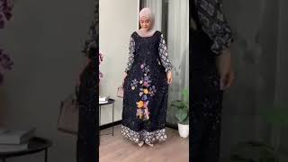 GAMIS BATIK KOMBINASI 2024  WA 081382343286 batik batikclothing batikmodern batikdress [upl. by Ailak430]